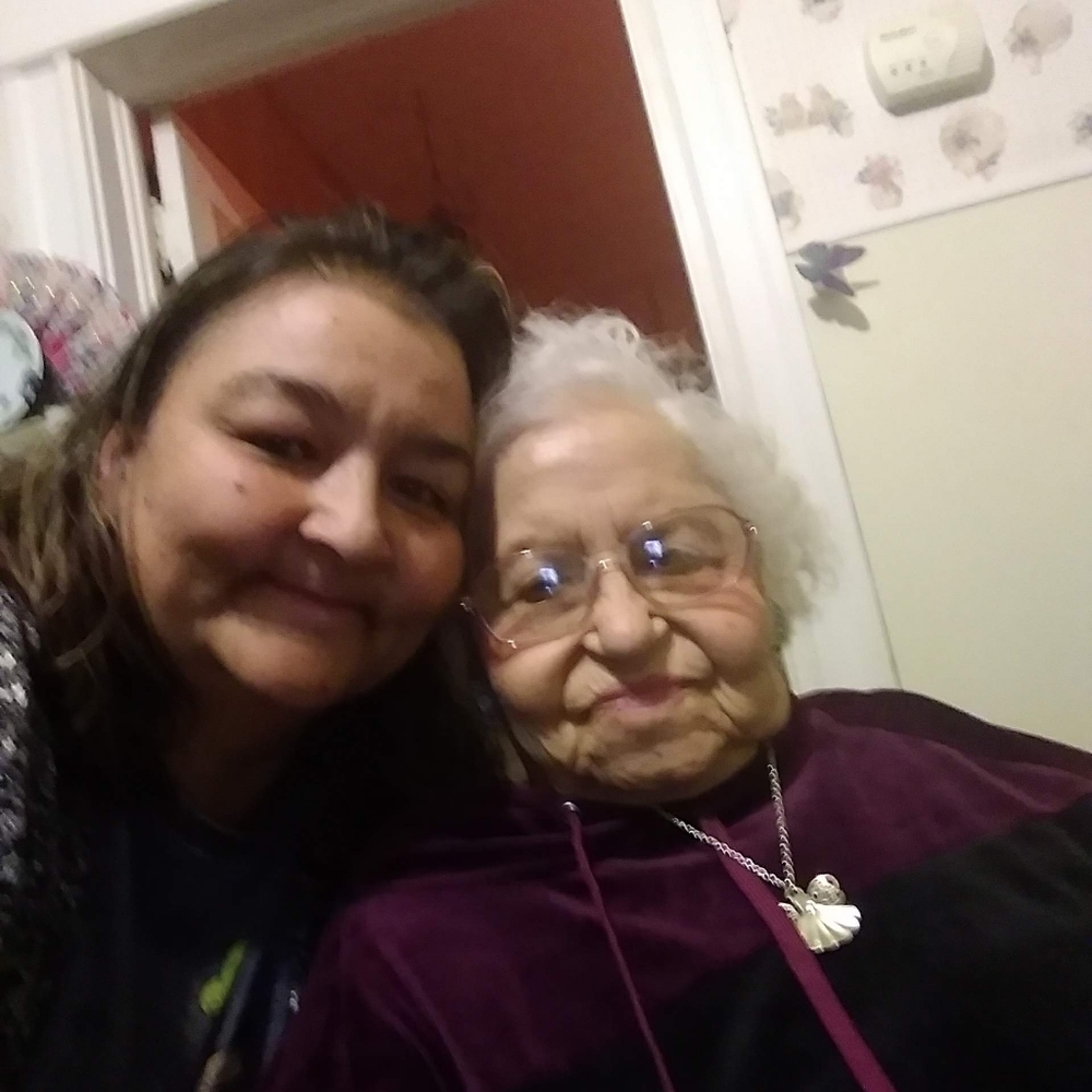 ⚘Me and my wonderful 90 year🌹young grangma⚘ I Miss Her Lots